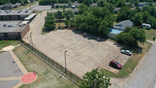 Del City Elementary School Parking Lot - Back in Del City 4