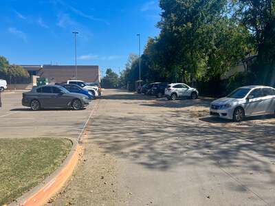 Jimmie Tyler Brashear Elementary School Parking Lot - Back in Dallas