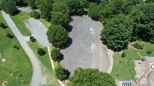 Hidden Valley Elementary School Parking Lot - Bus Lot in Charlotte 2