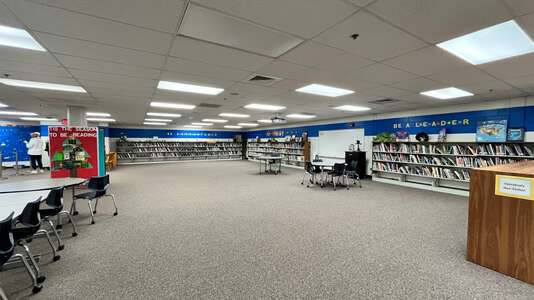 Dacula Elementary School Media Center in Dacula