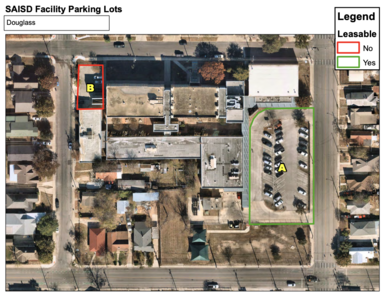 119 Fredrick Douglass Academy (Closed) Parking Lot A at Douglass Academy (Cap-45/HA-3) in San Antonio