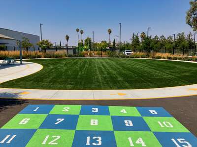 Abram Agnew Elementary School Quad in San Jose