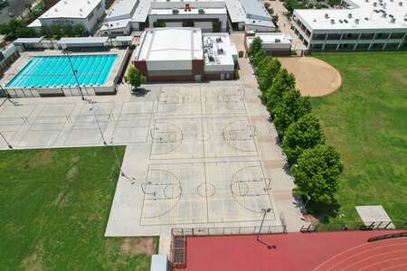 Arcadia High School Outdoor Basketball Courts in Arcadia 2