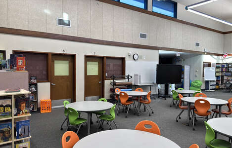 Beckman Elementary School Library in Lodi