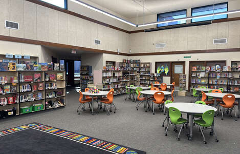 Beckman Elementary School Library in Lodi
