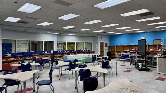 Frederick Douglas Elementary School Library in Dallas