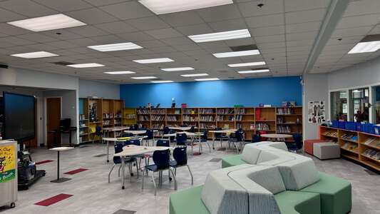 Frederick Douglas Elementary School Library in Dallas