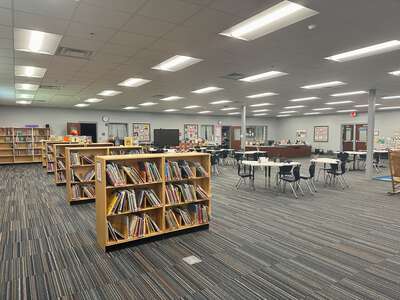 Adrian Burnett Elementary School Library in Knoxville