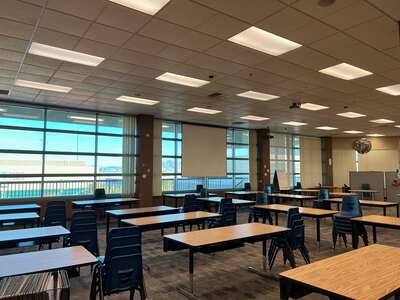 Mojave High School Library in North Las Vegas