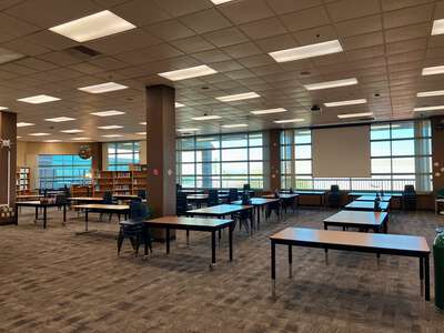 Mojave High School Library in North Las Vegas