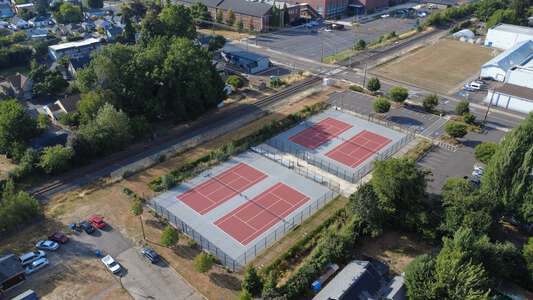North Salem High School Tennis Courts in Salem 2
