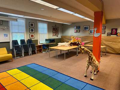 McKinley Elementary School Library in Burlingame