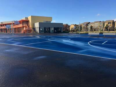 Mattos Elementary School Outdoor Basketball Courts in Milpitas 2