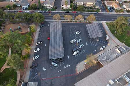 Junction Avenue K-8 School Parking Lot - Visitors in Livermore
