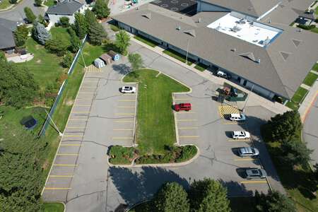 Skyway Elementary School Parking Lot - Side in Coeur d' Alene