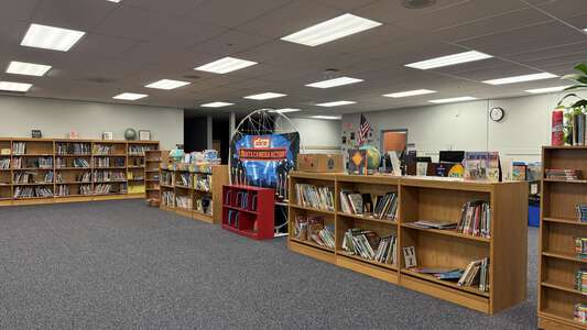 Lacoochee Elementary School Library in Dade City