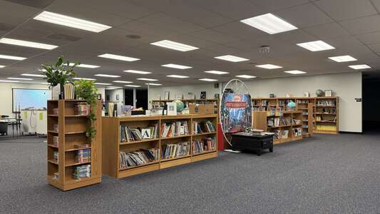 Lacoochee Elementary School Library in Dade City