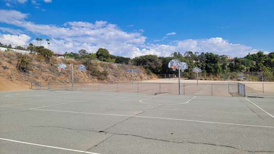 Murdock Elementary School Outdoor Basketball Courts in La Mesa