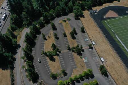 Todd Beamer High School Parking Lot - Top in Federal Way