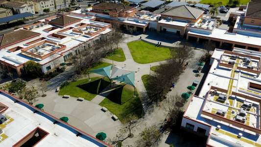 Carmel Valley Middle School Courtyard in San Diego