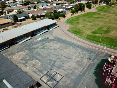 Wegeforth Elementary School Outdoor Basketball Courts in San Diego