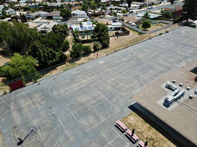 Wegeforth Elementary School Outdoor Basketball Courts in San Diego