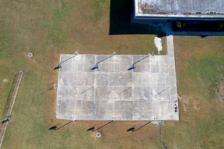 Tallwood Elementary School Outdoor Basketball Courts in Virginia Beach