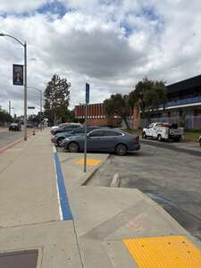 El Rancho High School Parking Lot - Front in Pico Rivera 2