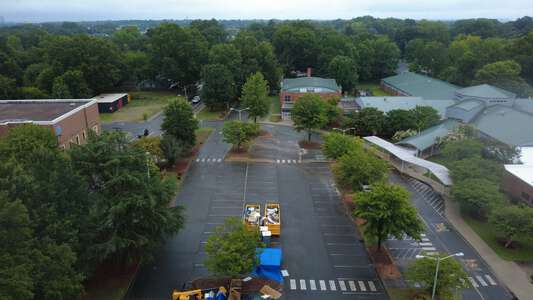 Thomasboro Academy K-8 School Parking Lot - Front in Charlotte 2