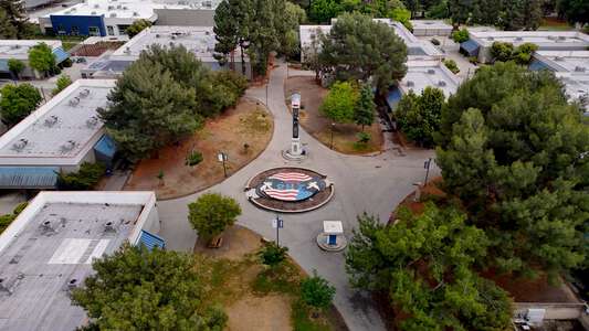 Independence High School (ESUHSD) Quad - Clock Tower in San Jose 1