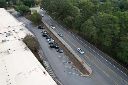 Harmony Elementary School Parking Lot - Main Front in Buford