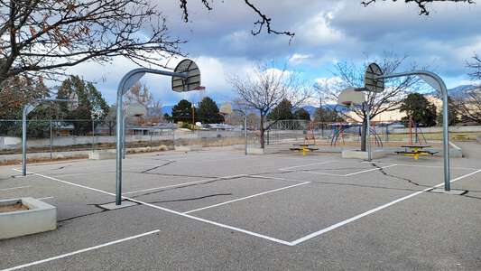 Bellehaven Elementary School Outdoor Basketball Courts in Albuquerque