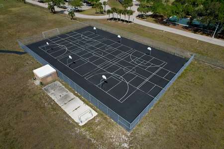 Bonita Springs Middle School Blacktop / Basketball Courts in Bonita Springs