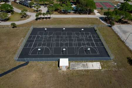 Bonita Springs Middle School Blacktop / Basketball Courts in Bonita Springs