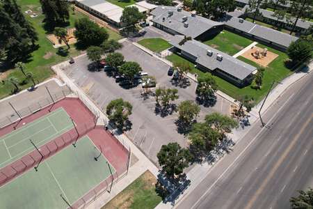 Holland Elementary School Parking Lot in Fresno