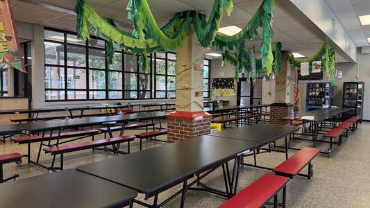 Pasco Middle School Cafeteria in Dade City