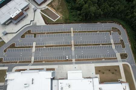 Seckinger High School Parking Lot - Rear in Buford