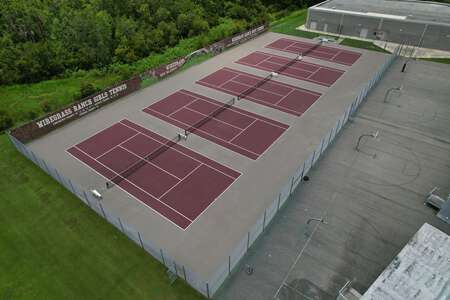 Wiregrass Ranch High School Tennis Courts in Wesley Chapel