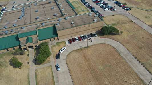Granbury Middle School Parking Lot - Front in Granbury 2