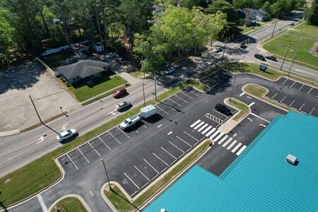 Selma Elementary School Parking Lot - Side in Selma