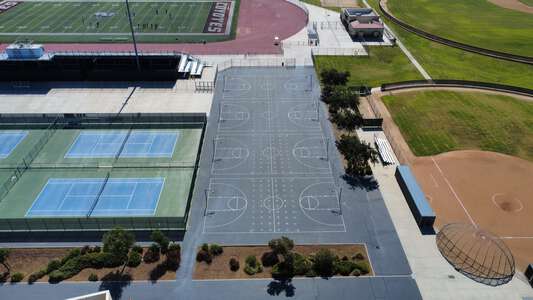 Orange Vista High School Outdoor Basketball Courts 1 in Perris 2