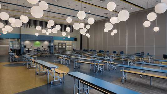 Braeburn Elementary Cafeteria in Houston