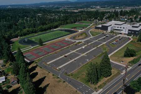 Thomas Jefferson High School Parking Lot - Large in Auburn