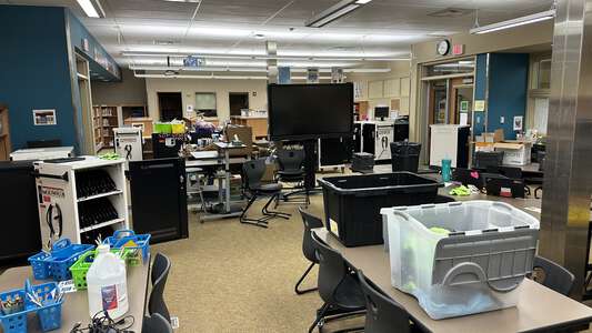 Mullan Road Elementary School Library in Spokane