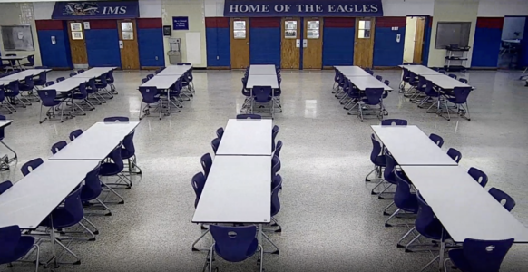 Independence Middle School Cafeteria in Virginia Beach