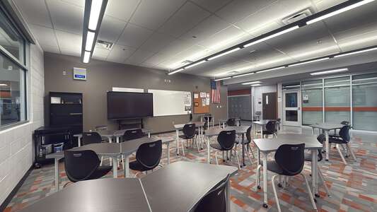 Rock Springs Satellite High School First Floor Commons in Rock Springs 2