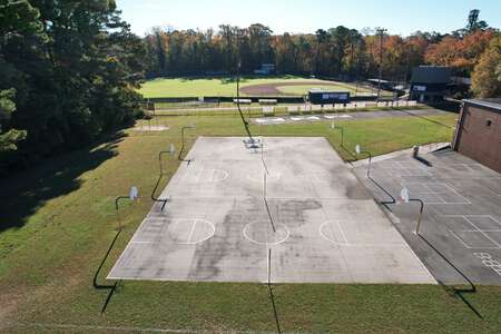 King's Grant Elementary School Outdoor Basketball Courts in Virginia Beach