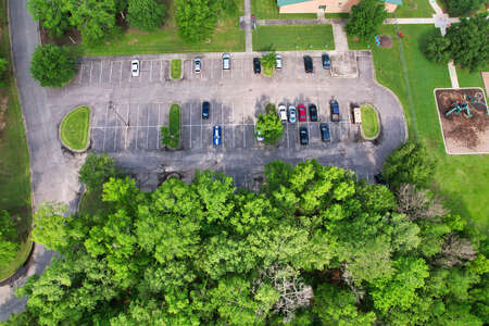 Northeast Elementary School Parking Lot - Visitors in Pride