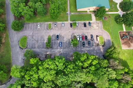 Northeast Elementary School Parking Lot - Visitors in Pride