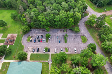 Northeast Elementary School Parking Lot - Visitors in Pride